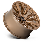 Fuel 1PC D805 Flame 22x10 Platinum Bronze Wheel with 6x139.7 Bolt Pattern and -18 Offset