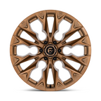 Fuel 1PC D805 Flame 22x10 Platinum Bronze Wheel with 6x139.7 Bolt Pattern and -18 Offset