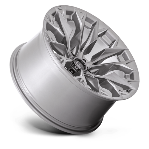 Fuel 1PC D806 Flame 20x10 Silver Platinum Wheel with 8x180 Bolt Pattern and -18 Offset
