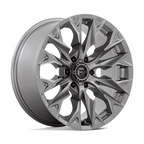 Fuel 1PC D806 Flame 20x9 Alloy Wheel with Silver Platinum Finish and 6x135 Bolt Pattern