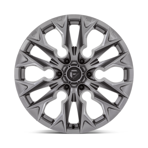 Fuel 1PC D806 FLAME 20x9 Silver Platinum Wheel with 6x139.7 Bolt Pattern and +20 Offset