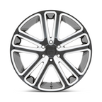 DUB 1PC S255 FLEX 24x10 Inch Gloss Black Milled Wheel with 6x139.7 Bolt Pattern and +30 Offset