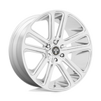 DUB 1PC S254 FLEX Chrome 22x9.5 Wheel with 6x139.7 Bolt Pattern and +25 Offset