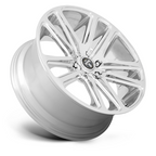 DUB 1PC S254 FLEX Chrome 22x9.5 Wheel with 6x139.7 Bolt Pattern and +25 Offset