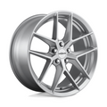 Rotiform R133 FLG 18x8.5 Silver Gloss Wheel with 5x108 Bolt Pattern and +45 Offset
