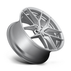 Rotiform R133 FLG 18x8.5 Silver Gloss Wheel with 5x108 Bolt Pattern and +45 Offset