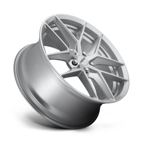 Rotiform R133 FLG 18x8.5 Silver Gloss Wheel with 5x108 Bolt Pattern and +45 Offset