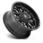 Fuel 1PC D795 ARC 20x9 Black Gloss Milled Wheel with 8x165.1 Bolt Pattern and 125.10 Center Bore