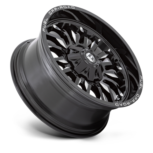 Fuel 1PC D795 ARC 22x10 Gloss Black Milled Wheel with -18 Offset and 8x170 Bolt Pattern