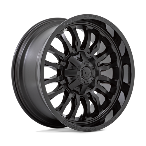 Fuel 1PC D796 ARC 20x9 Matte Black with Gloss Black Lip Wheel for 8x180 Bolt Pattern