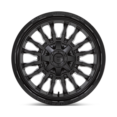 Fuel 1PC D796 ARC 22x12 Matte Black with Gloss Black Lip Wheel for 8x180 Bolt Pattern