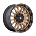 Fuel 1PC D797 ARC 20x9 Bronze with Black Lip - 8x165.1 Bolt Pattern, +1 Offset