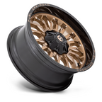 Fuel 1PC D797 ARC 20-Inch Alloy Wheel with Bronze Finish and Black Lip, 8x180 Bolt Pattern, -18 Offset