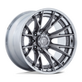 Fuel 1PC Catalyst 20x9 Wheel with Chrome Lip and Gray Finish, 8x165.1 Bolt Pattern, +1 Offset