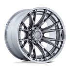 Fuel 1PC Catalyst 20x9 Wheel with Chrome Lip and Gray Finish, 8x165.1 Bolt Pattern, +1 Offset