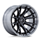Fuel 1PC Catalyst 20x10 Inch Gloss Black Brushed Dark Tint Wheel with -18 Offset and 8x165.1 Bolt Pattern
