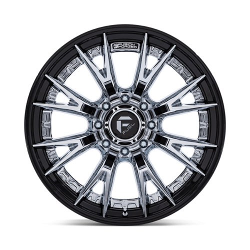 Fuel 1PC FC402 Catalyst 22x12 Chrome with Gloss Black Lip - 8x170 Bolt Pattern, -44 Offset, 125.10 Center Bore
