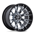 Fuel 1PC Catalyst 22x10 Chrome with Gloss Black Lip Wheel (Part FC402) for 8x180 Bolt Pattern Vehicles