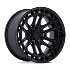 Fuel 1PC FC874 Celsius 20x10 Matte Black with Gloss Black Lip Wheel for 6x139.7 Bolt Pattern and -18 Offset