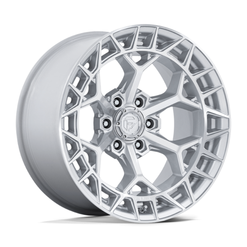 Fuel 1PC FC873 Charger 20x10-Inch Gloss Silver Machined Face Wheel with -18 Offset and 5x127 Bolt Pattern