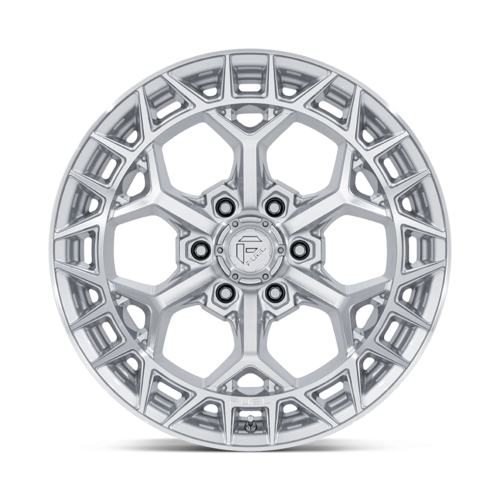 Fuel 1PC FC873 Charger 20x9 Inch Gloss Silver Machined Face Wheel