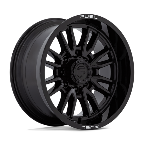 Fuel 1PC D760 Clash 20x10 Gloss Black Wheel with 8x180 Bolt Pattern and -18 Offset