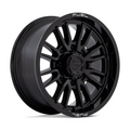 Fuel 1PC D760 Clash Gloss Black 20x9 Inch Wheel with 8x180 Bolt Pattern and 124.20 Center Bore