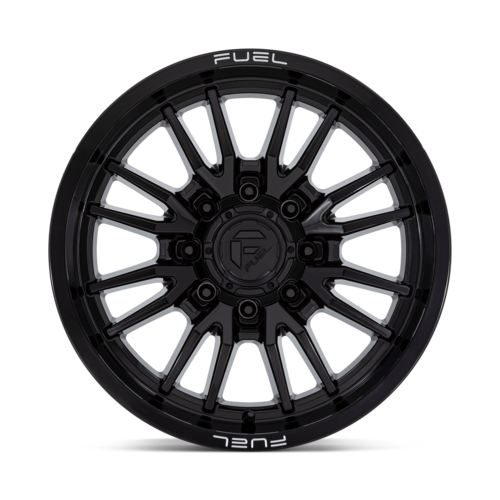 Fuel 1PC D760 Clash Gloss Black 20x9 Inch Wheel with 8x180 Bolt Pattern and 124.20 Center Bore