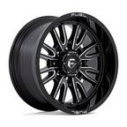 Fuel 1PC D761 Clash 20x10 Black Gloss Milled Wheel with -18 Offset