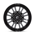 Fuel 1PC D761 CLASH 20x9 Gloss Black Milled Wheel with 8x170 Bolt Pattern and +20 Offset