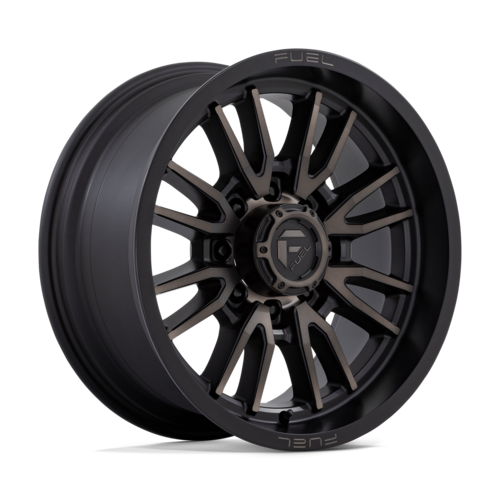 Fuel 1PC D762 Clash 20x9 Matte Black Double Dark Tint Wheel with 8x165.1 Bolt Pattern and 125.10 Center Bore