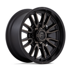 Fuel 1PC D762 Clash 20x9 Matte Black Double Dark Tint Wheel with 8x165.1 Bolt Pattern and 125.10 Center Bore