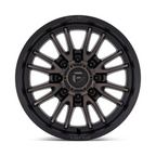 Fuel 1PC D762 Clash Matte Black Double Dark Tint 20x9 Wheel with 8x170 Bolt Pattern and 125.10 Center Bore