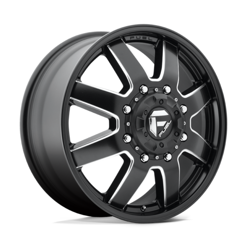 Fuel 1PC D538 Maverick 20x8.25 Matte Black Milled Wheel with 8x210 Bolt Pattern and +122 Offset