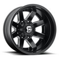 Fuel 1PC D538 Maverick 22x8.25 Matte Black Milled Wheel - 8x200 Bolt Pattern, -201 Offset, 142mm Center Bore