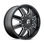 Fuel 1PC D538 Maverick 22x8.25 Matte Black Milled Wheel with 8x200 Bolt Pattern and +105 Offset