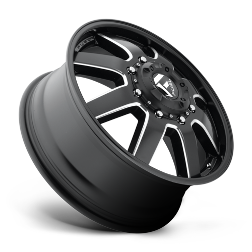 Fuel 1PC D538 Maverick 22x8.25 Matte Black Milled Wheel with 8x210 Bolt Pattern and +105 Offset