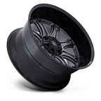 Fuel 1PC Darkstar 22x10 Matte Gunmetal with Black Lip Wheel - 5x127/5x139.7 Bolt Pattern, -18 Offset, 87.10 Center Bore