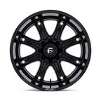 Fuel 1PC DARKSTAR 20x10 Gloss Black Milled Wheel with 8x180 Bolt Pattern and -18 Offset