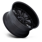 Fuel 1PC Darkstar 20x9 Matte Black with Gloss Black Lip Wheel for 6x135 / 6x139.7 Bolt Pattern