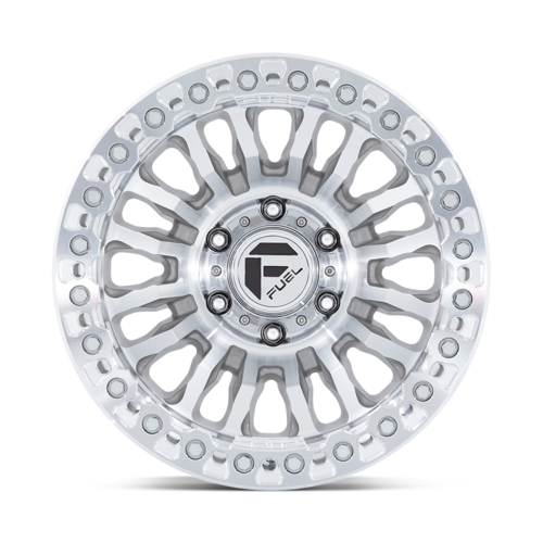 Fuel 1PC FC125 RINCON Beadlock 17x9 Inch Wheel with -38 Offset, Machined Finish, 8x165.1 Bolt Pattern and 125.10 Center Bore