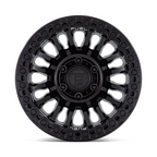 Fuel 1PC FC125 RINCON Beadlock 17x9 Blackout Off-Road Wheel with -38 Offset