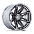Fuel 1PC BRAWL 20x10 Wheel with Platinum Chrome Lip Finish and 6x135 Bolt Pattern