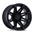 Fuel 1PC FC401 BRAWL 22x10 Matte Black with Gloss Black Lip Wheel - 8x170 Bolt Pattern, -18 Offset, 125.10 Center Bore