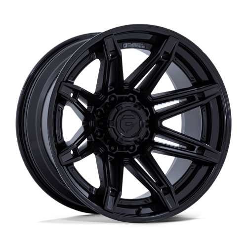 Fuel 1PC FC401 BRAWL 20x10 Matte Black with Gloss Black Lip Wheel for 8x180 Bolt Pattern