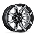 Fuel 1PC FC401 BRAWL 24x12 Chrome with Gloss Black Lip Wheel - 8x180 Bolt Pattern, -44 Offset