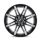 Fuel 1PC FC401 BRAWL 22x10 Chrome with Gloss Black Lip Wheel