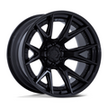 Fuel 1PC Catalyst 24x12 Matte Black with Gloss Black Lip Wheel - 6x139.7 Bolt Pattern, -44 Offset, 106.10 Center Bore