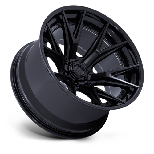 Fuel 1PC Catalyst 17x9 Matte Black with Gloss Black Lip Wheel - 6x139.7 Bolt Pattern, +1 Offset
