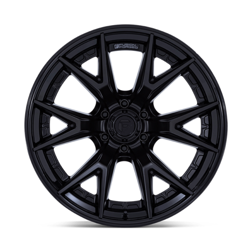 Fuel 1PC Catalyst 22x10 Matte Black with Gloss Black Lip Wheel - 6x139.7 Bolt Pattern, -18 Offset, 106.10 Center Bore